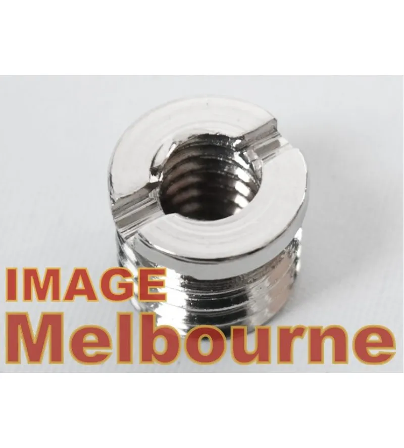 Stud adapter 1/4" to 3/8" for light stands & tripods