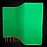 Lumoz Self Supporting Chromakey Green background 2.4 x 4m panoramic style backdrop