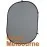 1.5 x 2m 80 x 60" Pop up grey muslin backdrop