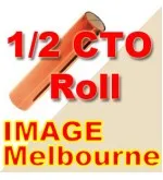 Rosco Cinegel #3408 Filter RoscoSun 1/2 CTO orange warming gel 1.2 x 7.6m roll