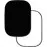1.5 x 2m / 60 x 80" Pop up black / white backdrop